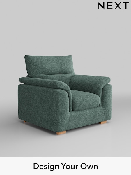 Cotswold Chenille/Mid Slate Teal Green Hayden Highback (H35147) | £750