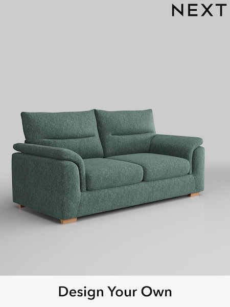 Cotswold Chenille/Mid Slate Teal Green Hayden Highback (H35147) | £1,225