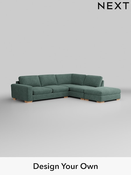 Cotswold Chenille/Mid Slate Teal Green Houghton Deep Sit (H35150) | £2,599