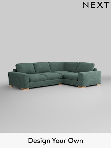 Cotswold Chenille/Mid Slate Teal Green Houghton Deep Sit (H35150) | £2,575