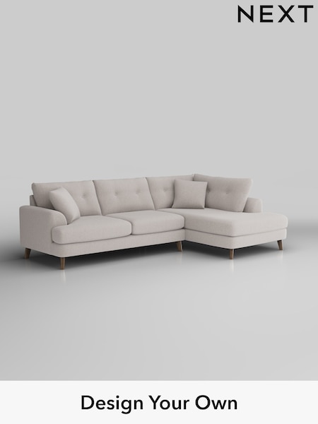 Cotswold Chenille/Oyster Parker Buttoned Back (H35162) | £2,425