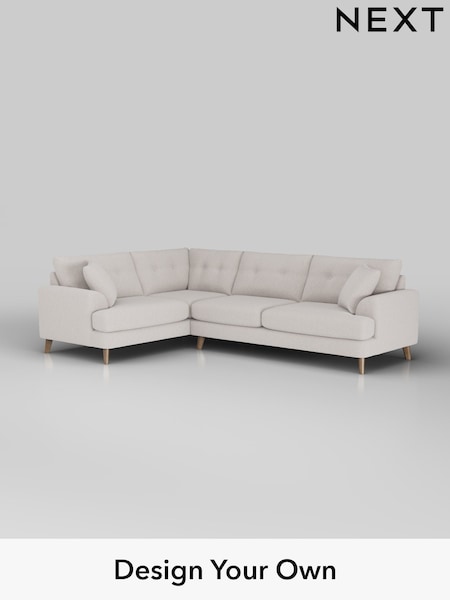 Cotswold Chenille/Oyster Parker Buttoned Back (H35162) | £2,475
