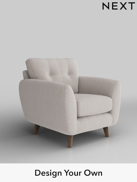 Cotswold Chenille/Oyster Wilson Buttoned Back (H35164) | £599