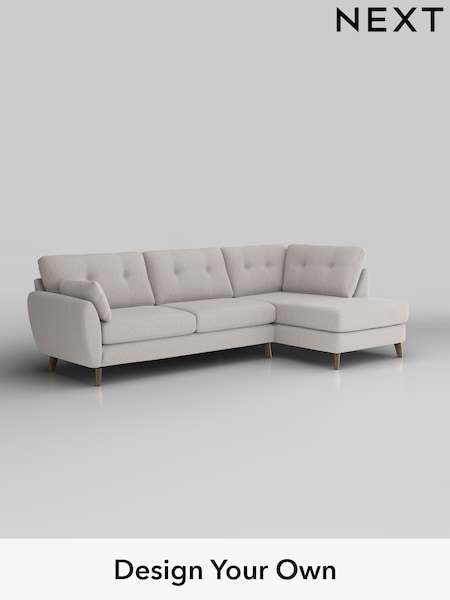 Cotswold Chenille/Oyster Wilson Buttoned Back (H35164) | £1,775