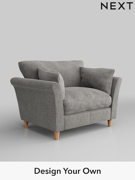 Cotswold Chenille/Silver Grey Hartley Relaxed Sit (H35182) | £925