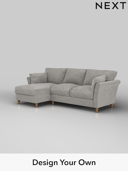 Cotswold Chenille/Silver Grey Hartley Relaxed Sit (H35182) | £1,899