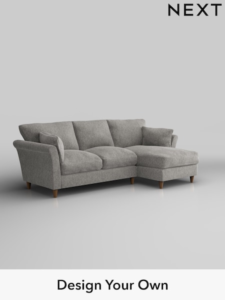 Cotswold Chenille/Silver Grey Hartley Relaxed Sit (H35182) | £1,899