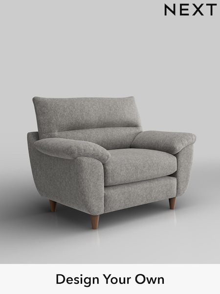 Cotswold Chenille/Silver Grey Elliot Highback (H35189) | £775