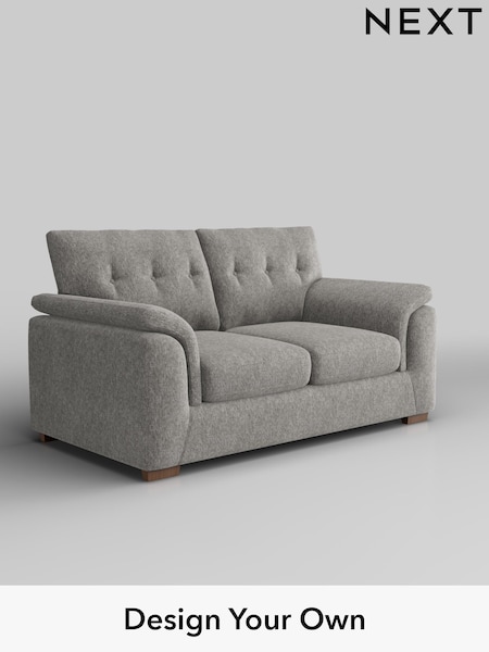 Cotswold Chenille/Silver Grey Hayden Buttoned Back (H35190) | £1,125