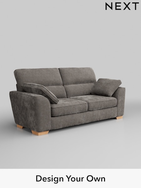 Distressed Velour/French Grey Stamford Highback (H35196) | £1,299