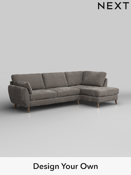 Distressed Velour/French Grey Wilson (H35197) | £1,699