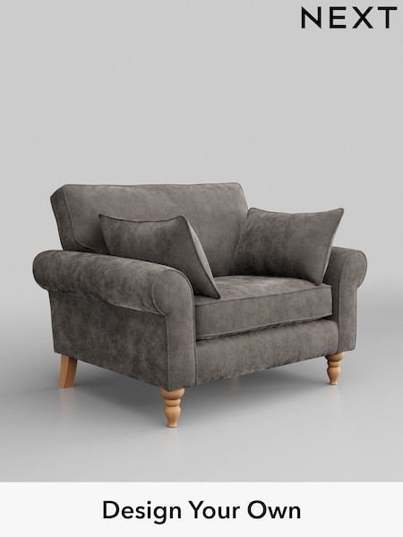 Distressed Velour/French Grey Mallory (H35199) | £725