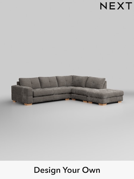 Distressed Velour/French Grey Brooke Deep Sit (H35201) | £2,825