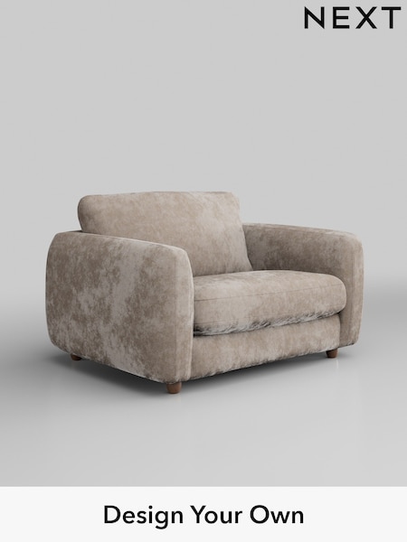 Distressed Velour/Mid Natural Aiden (H35203) | £925