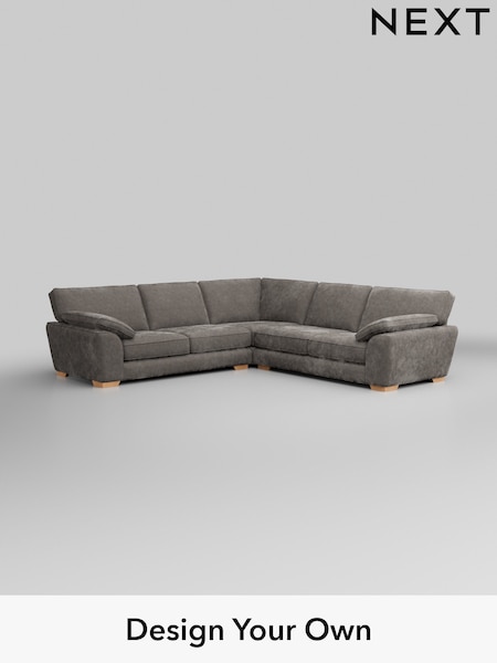 Distressed Velour/French Grey Stamford Grand Relaxed Sit (H35206) | £3,025