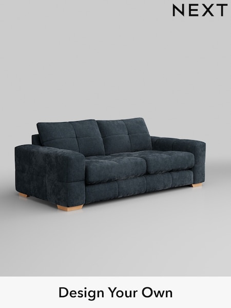 Distressed Velour/Midnight Blue Brooke Deep Sit (H35211) | £1,725