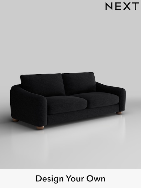 Fine Chenille Easy Clean/Black Arches (H35212) | £1,325