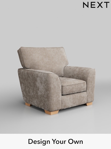 Distressed Velour/Mid Natural Stamford Grand Relaxed Sit (H35213) | £799