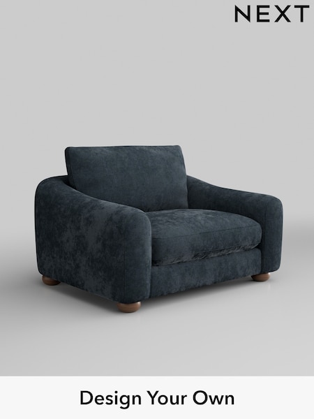Distressed Velour/Midnight Blue Arches (H35214) | £925