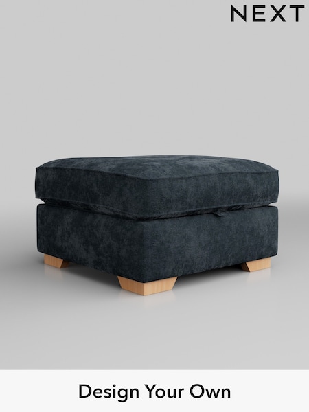 Distressed Velour/Midnight Blue Stamford Grand Relaxed Sit (H35215) | £499