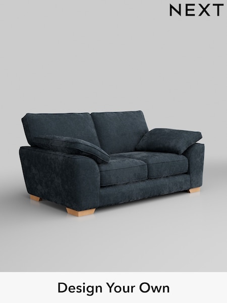 Distressed Velour/Midnight Blue Stamford Grand Relaxed Sit (H35215) | £1,625