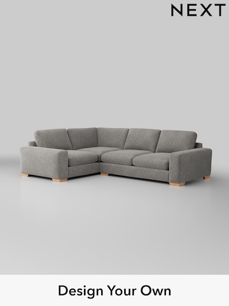 Cotswold Chenille/Silver Grey Houghton Deep Relaxed Sit (H35220) | £2,625