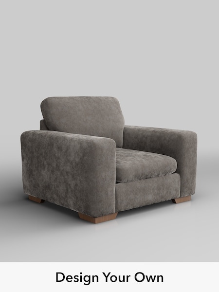 Distressed Velour/French Grey Houghton Deep Sit (H35222) | £875