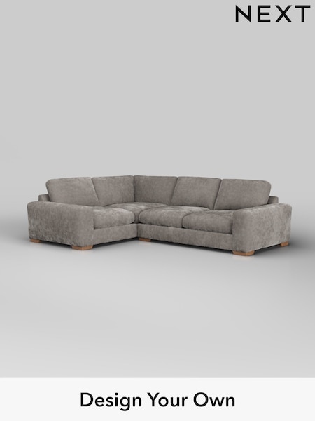 Distressed Velour/French Grey Houghton Deep Sit (H35222) | £2,575