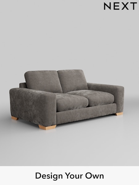 Distressed Velour/French Grey Houghton Deep Relaxed Sit (H35223) | £1,325