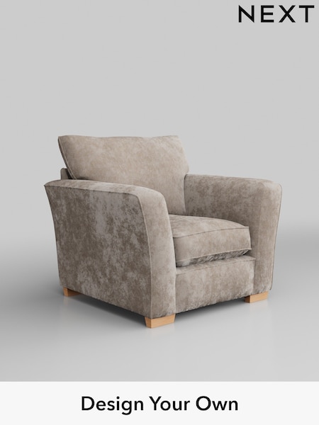 Distressed Velour/Mid Natural Heath Highback (H35229) | £750