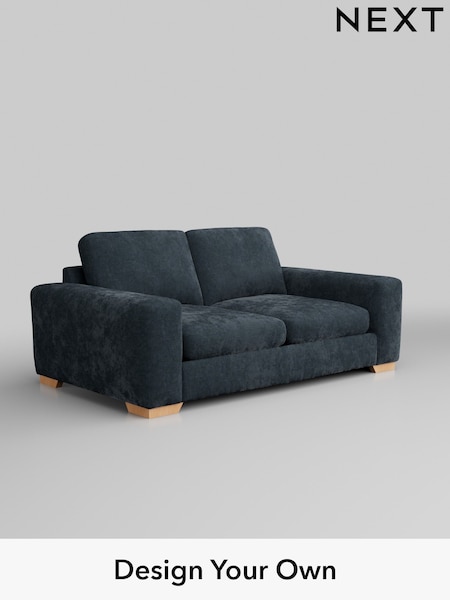 Distressed Velour/Midnight Blue Houghton Deep Sit (H35239) | £1,275