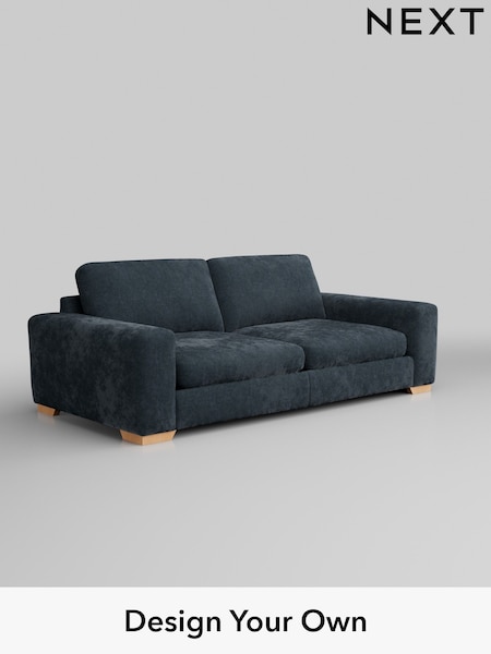 Distressed Velour/Midnight Blue Houghton Deep Sit (H35239) | £1,475