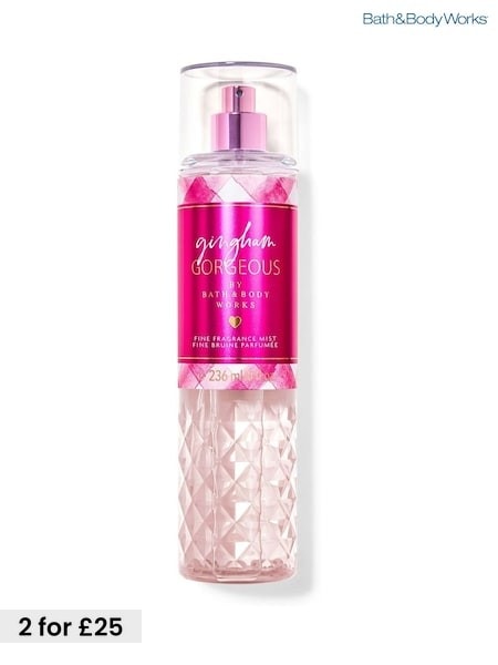 Bath & Body Works Gingham Gorgeous Warm Vanilla Sugar Fine Fragrance Mist 236ml (H35252) | £18