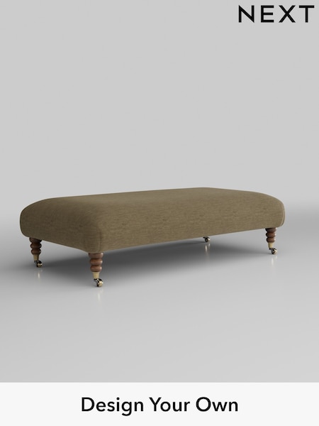 Fine Chenille Easy Clean/Dark Moss Green Erin Deep Relaxed Sit (H35265) | £475