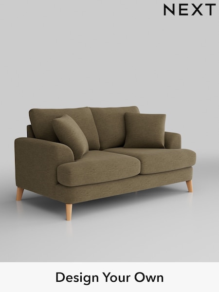 Fine Chenille Easy Clean/Dark Moss Green Parker (H35266) | £1,275