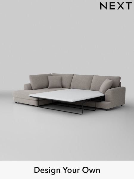 Fine Chenille Easy Clean/Light Steel Grey Parker (H35281) | £2,525