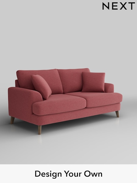 Fine Chenille Easy Clean/Mid Pink Parker (H35286) | £1,375