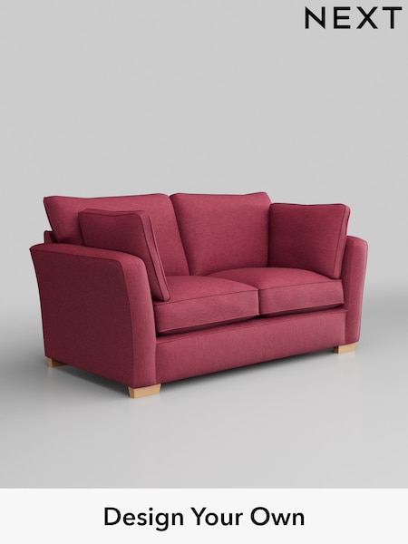 Fine Chenille Easy Clean/Mid Raspberry Pink Heath Highback (H35298) | £1,125