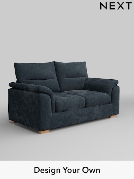 Distressed Velour/Midnight Blue Hayden Highback (H35315) | £1,125