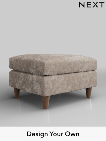 Distressed Velour/Mid Natural Elliot Highback (H35316) | £350