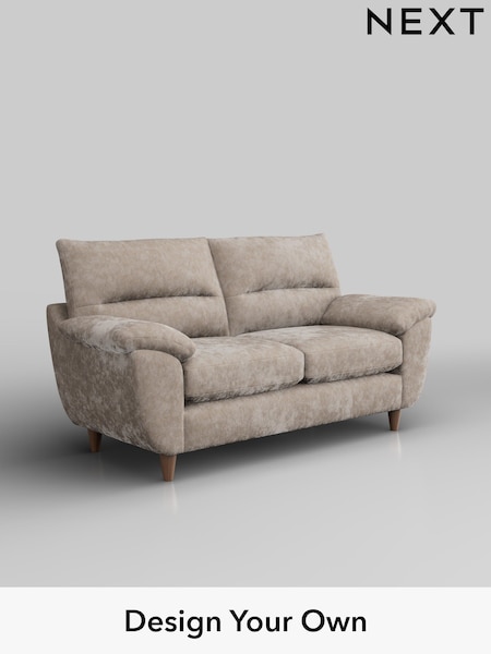 Distressed Velour/Mid Natural Elliot Highback (H35316) | £1,075