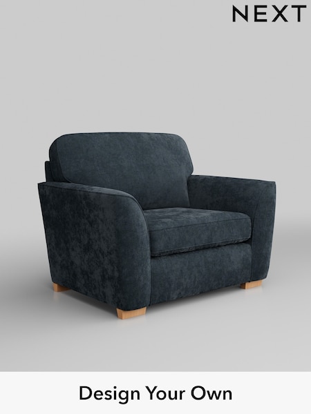 Distressed Velour/Midnight Blue Malvern (H35329) | £725