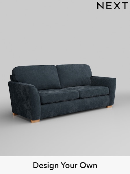 Distressed Velour/Midnight Blue Malvern (H35329) | £1,175