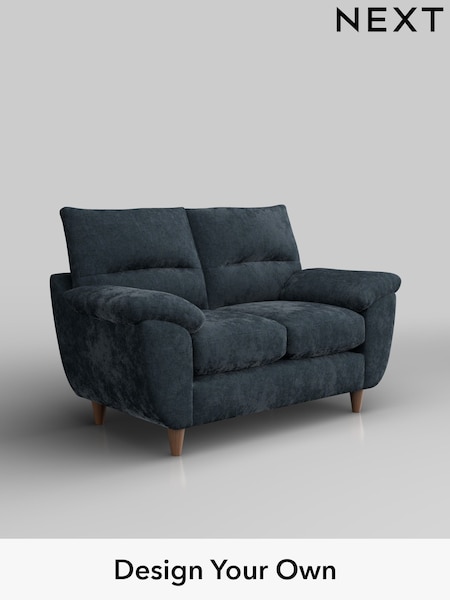Distressed Velour/Midnight Blue Elliot Highback (H35336) | £975