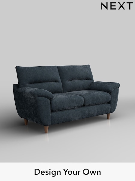 Distressed Velour/Midnight Blue Elliot Highback (H35336) | £1,075