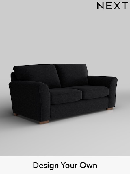 Fine Chenille Easy Clean/Black Michigan Ii (H35359) | £975