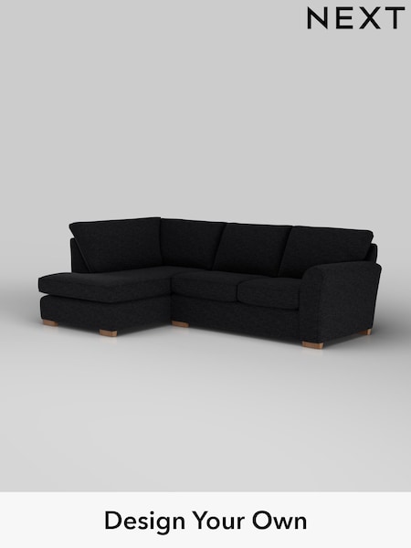 Fine Chenille Easy Clean/Black Michigan Ii (H35359) | £1,550