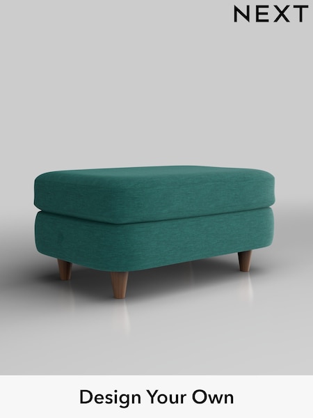 Fine Chenille Easy Clean/Dark Juniper Green Camden (H35360) | £350
