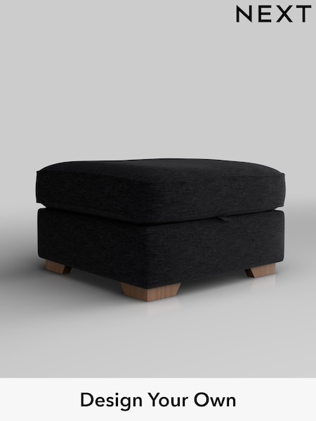 Fine Chenille Easy Clean/Black Stamford (H35361) | £499