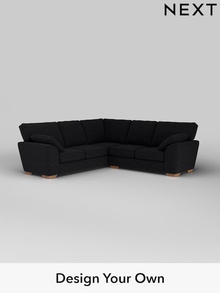 Fine Chenille Easy Clean/Black Stamford (H35361) | £2,350